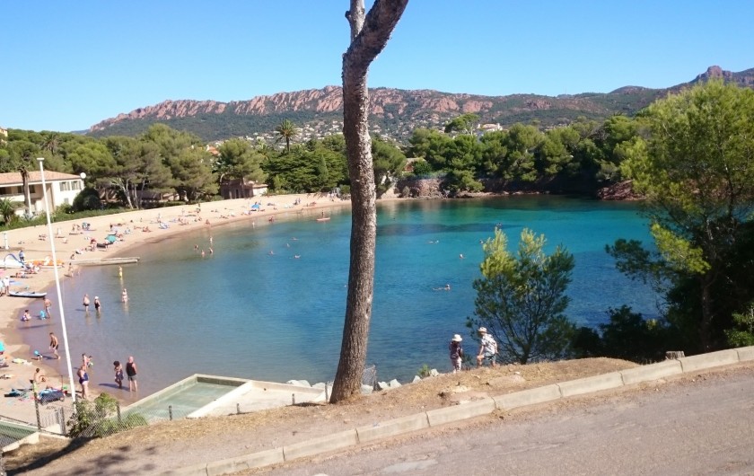 Location de vacances - Villa à Les Issambres - plage du tiki , camp long