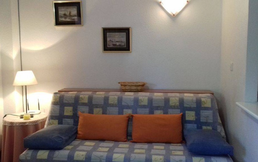 Location de vacances - Appartement à Puerto de Mazarrón - canapé lit neuf