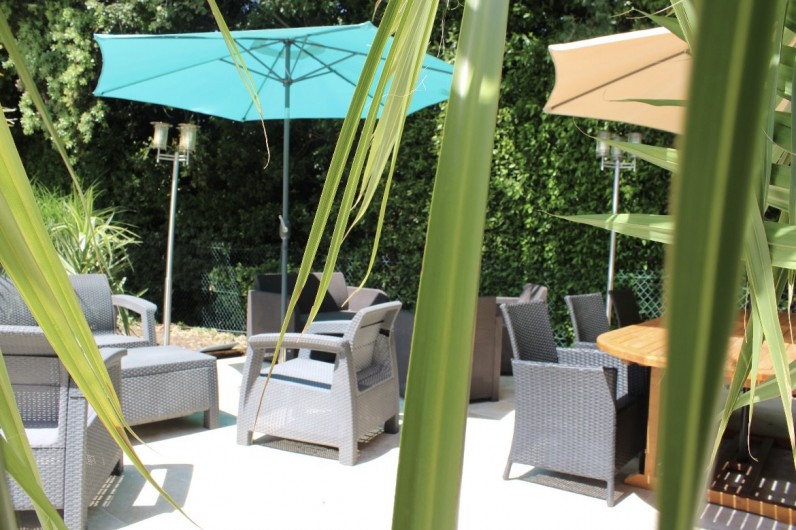 Location de vacances - Maison - Villa à Anduze - TERASSE PISCINE