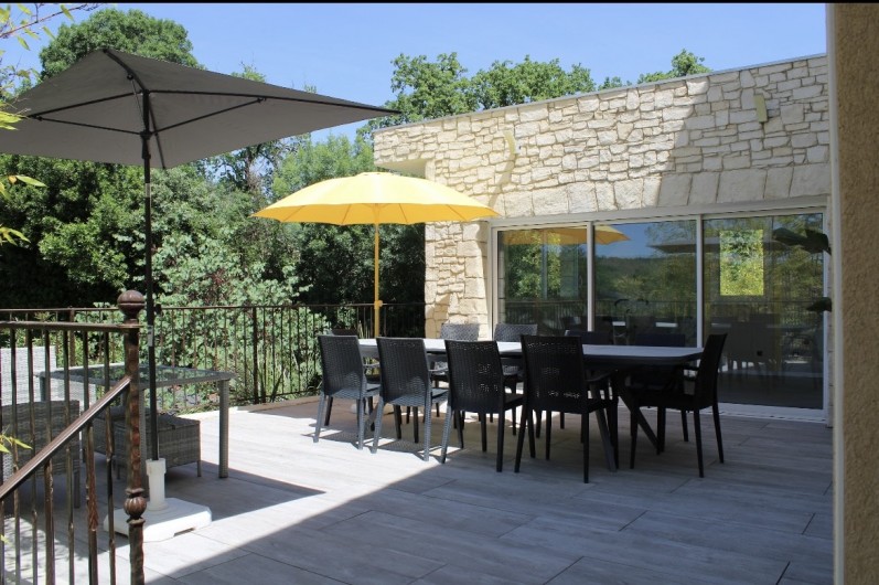 Location de vacances - Maison - Villa à Anduze - TERASSE