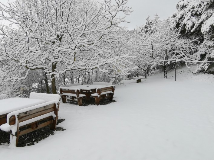 Location de vacances - Villa à La Motte-en-Champsaur - sous la neige