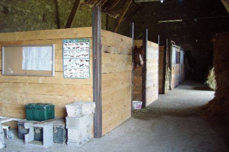 Location de vacances - Gîte à Peyrat-la-Nonière - Box pour chevaux