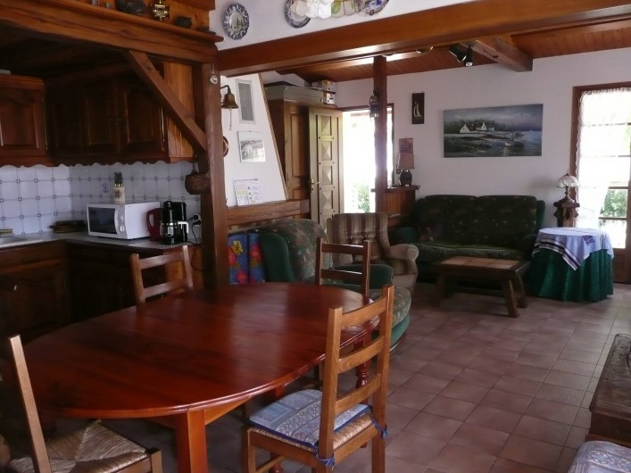 Location de vacances - Villa à La Tranche-sur-Mer - cuisine salon