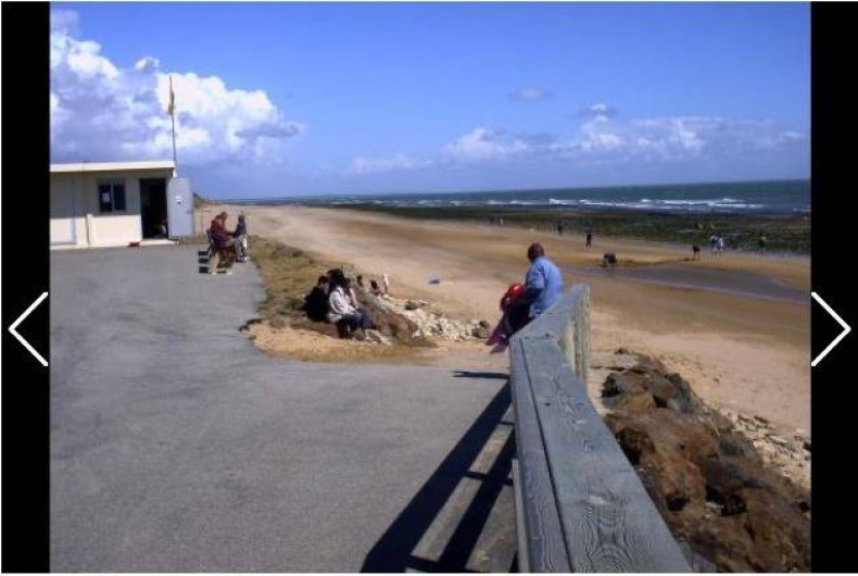 Location de vacances - Villa à La Tranche-sur-Mer - plage 1 à 150 m exposition sud et poste de garde