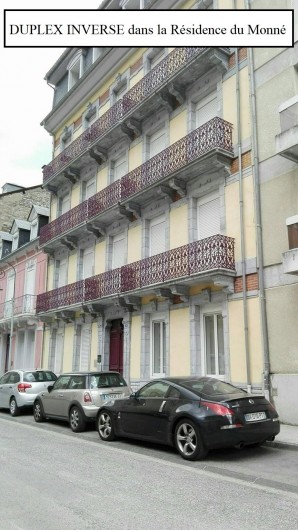 Location de vacances - Appartement à Cauterets - Façade de l'immeuble de la résidence