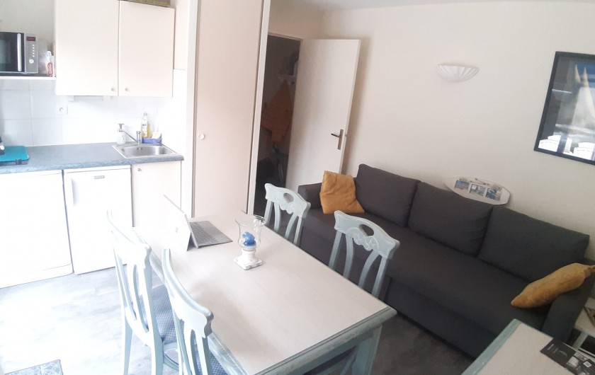 Location de vacances - Appartement à Cabourg - Espace principal de l'appartement