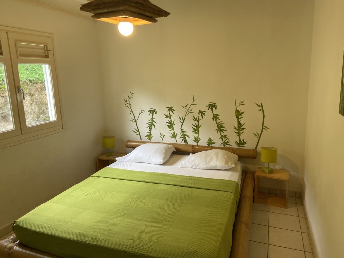 Location de vacances - Villa à Le Diamant - Chambre "Bambou"