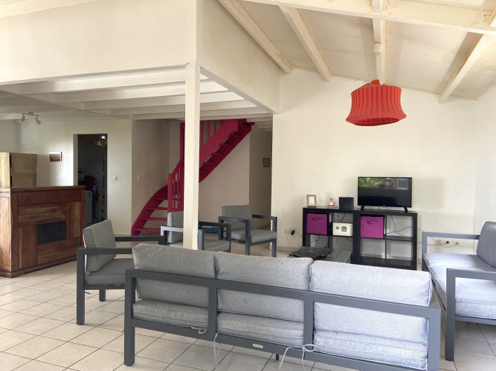 Location de vacances - Villa à Le Diamant - Salon