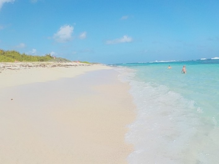 Location de vacances - Villa à Saint-François - Plage des Salines sur la Pointe des châteaux