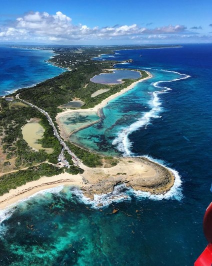 Location de vacances - Villa à Saint-François - Plage des Salines sur la Pointe des châteaux