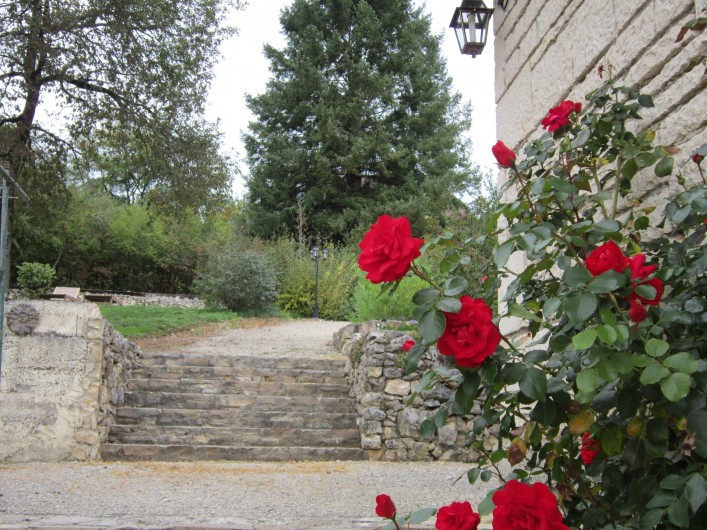 Location de vacances - Chambre d'hôtes à Saint-Sozy - Le jardin