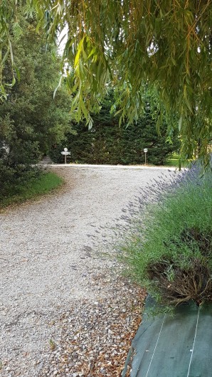 Location de vacances - Mas à L'Isle-sur-la-Sorgue - PARKING