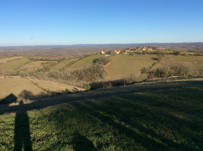 Location de vacances - Gîte à Saint-Projet - vue terrasse