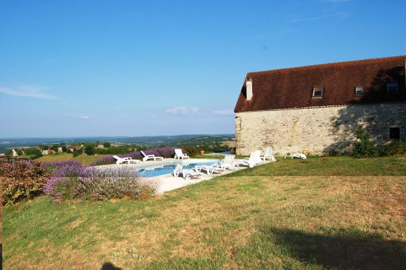 Location de vacances - Gîte à Saint-Projet - vue panoramique