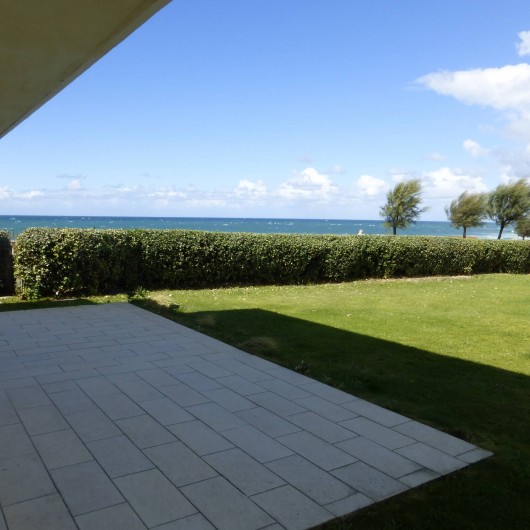 Location de vacances - Appartement à Soorts-Hossegor - appartement n°2: terrasse 55 m² avec jardin face à l'océan