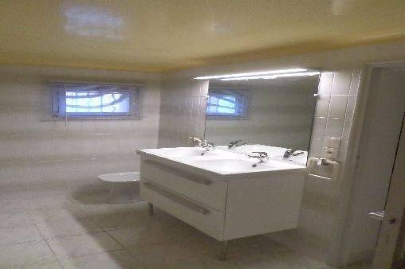 Location de vacances - Appartement à Vaison-la-Romaine - Salle d'eau, plan 2 vasques
