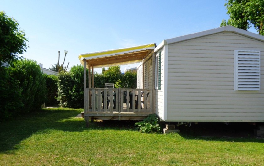 Location de vacances - Camping à Aytré - emplacement mobile home