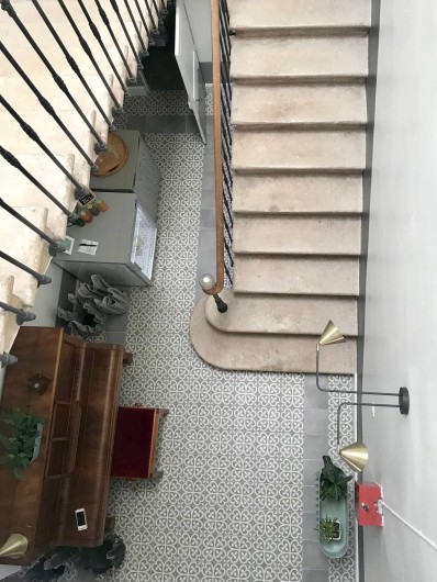 Location de vacances - Chambre d'hôtes à Frontignan - Vue escalier