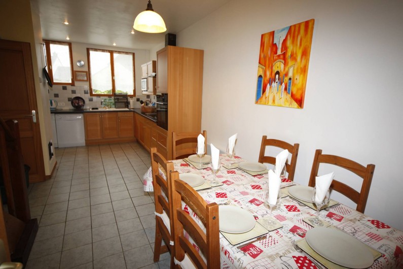 Location de vacances - Gîte à Sainteny - cuisine et salle à manger