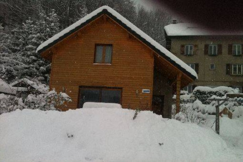 Location de vacances - Chalet à Saint-Hilaire - Glycine sous la neige