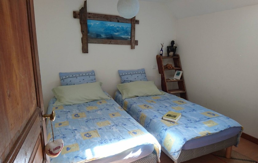 Location de vacances - Maison - Villa à Viserny - 2eme chambre version 2 lits