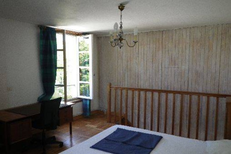 Location de vacances - Appartement à La Rochelle - chambreà l' étage, lit 160*200cm séparable.