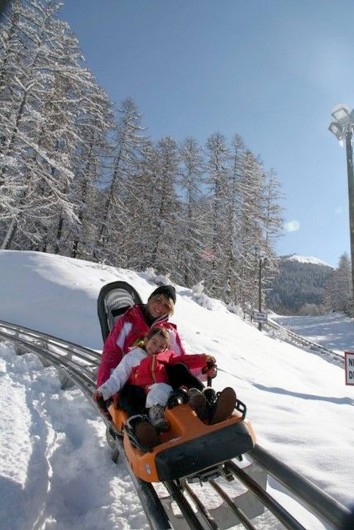 Location de vacances - Villa à Embrun - Luge sur rails aux Orres;nombreuses activités pour enfants, gardés ou libres