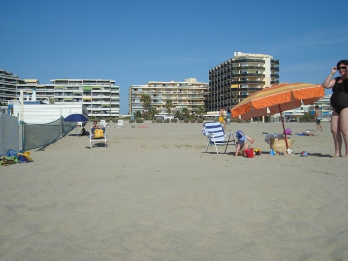 Location de vacances - Studio à Canet-en-Roussillon - la plage
