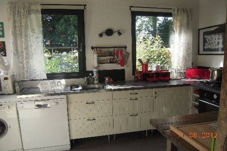 Location de vacances - Gîte à Beauval-en-Caux - gîte "les pommiers" cuisine tout équipée