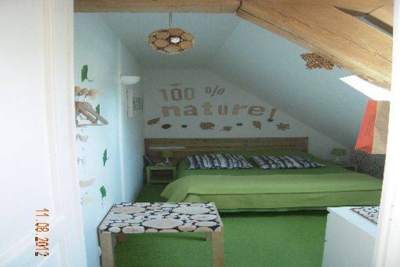 Location de vacances - Gîte à Beauval-en-Caux - gîte "les pommiers" chambre parentale