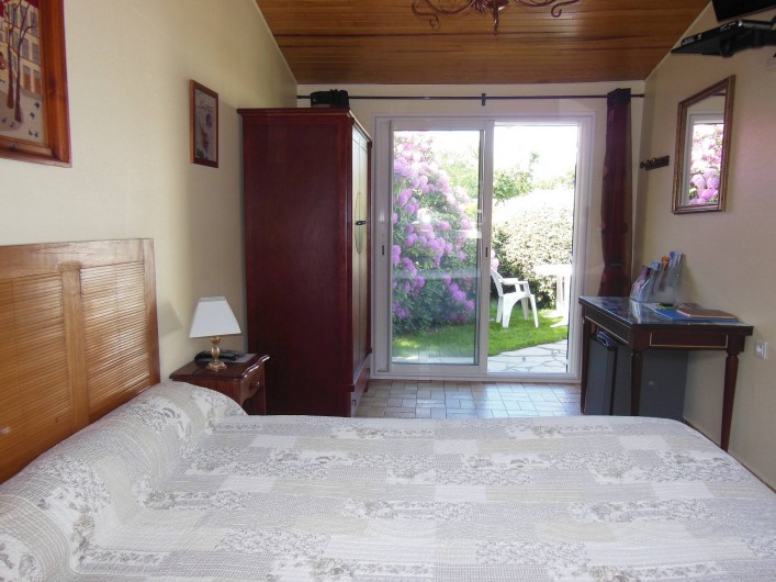 Location de vacances - Chambre d'hôtes à Gujan-Mestras - Vue de la fenêtre de la chambre