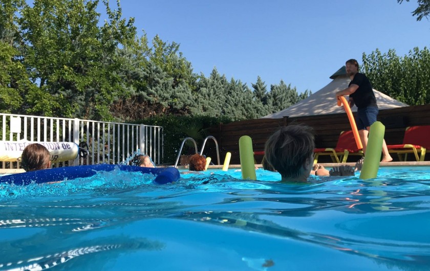 Location de vacances - Gîte à Ruoms - Aquagym