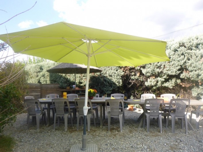 Location de vacances - Gîte à Ruoms - Jardin