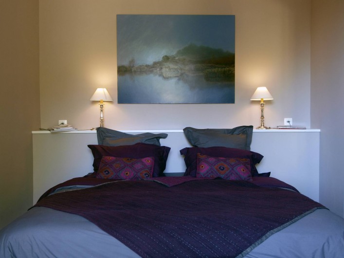 Location de vacances - Appartement à Sète - Chambre Saint Clair Lit 180 cm x 200 cm ou possibilité 2 lits jumeaux