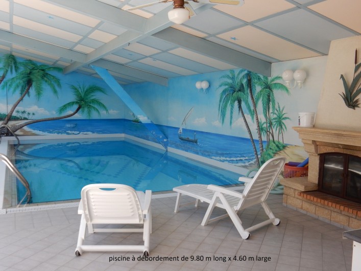 Location de vacances - Villa à Orange - piscine 9.50 m x 4.50 m