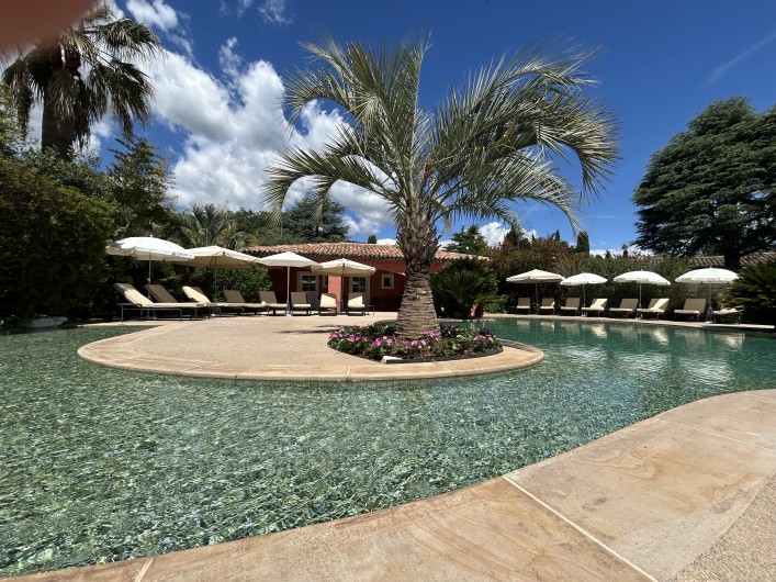 Location de vacances - Villa à Carros - Magnifique piscine-lagon