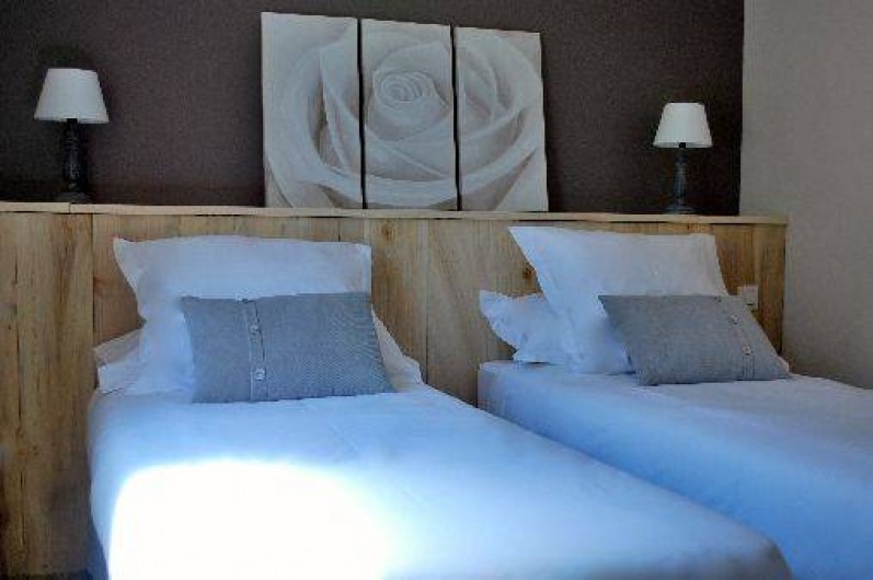 Location de vacances - Gîte à Sarlat-la-Canéda - chambre 2 lits ou 1 grand lit