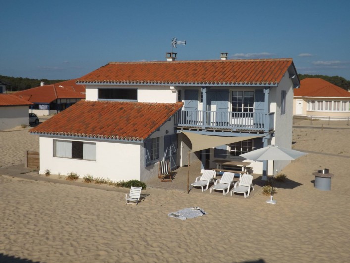 Location de vacances - Villa à Vielle-Saint-Girons - Villa sur la dune dans lotissement privé (sans clôture)
