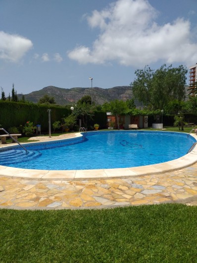 Location de vacances - Appartement à Oropesa del Mar - piscine et jardin