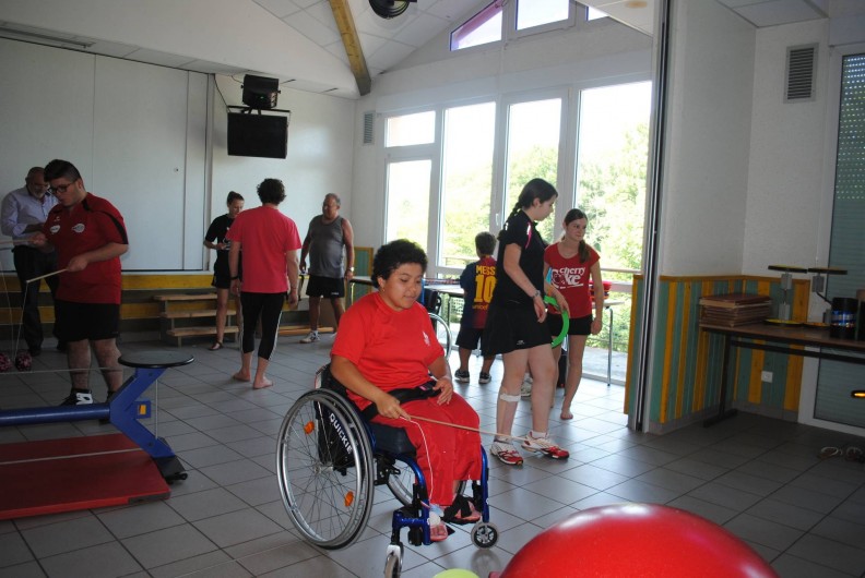 Location de vacances - Chalet à Senones - Agréé pour les accueils handicapés et pour leurs activités cirque
