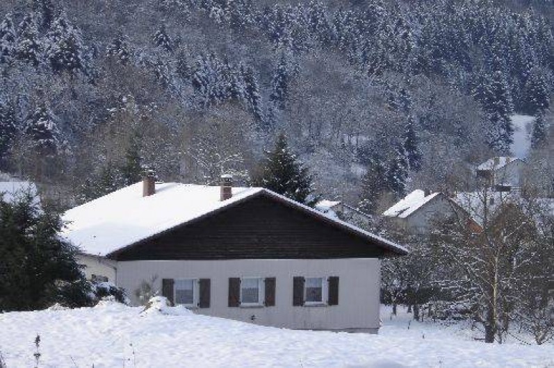 Location de vacances - Maison - Villa à Ban-sur-Meurthe-Clefcy - Coté forêt et prairie hiver