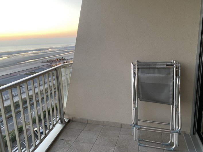 Location de vacances - Studio à Le Touquet-Paris-Plage - Balcon de 6 m2