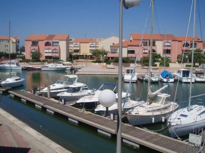 Location de vacances - Appartement à Palavas-les-Flots - Port de Carnon à quelques mètres.