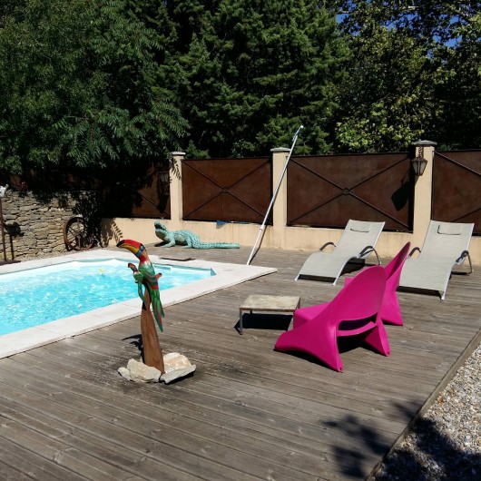 Location de vacances - Villa à Carcassonne - piscine