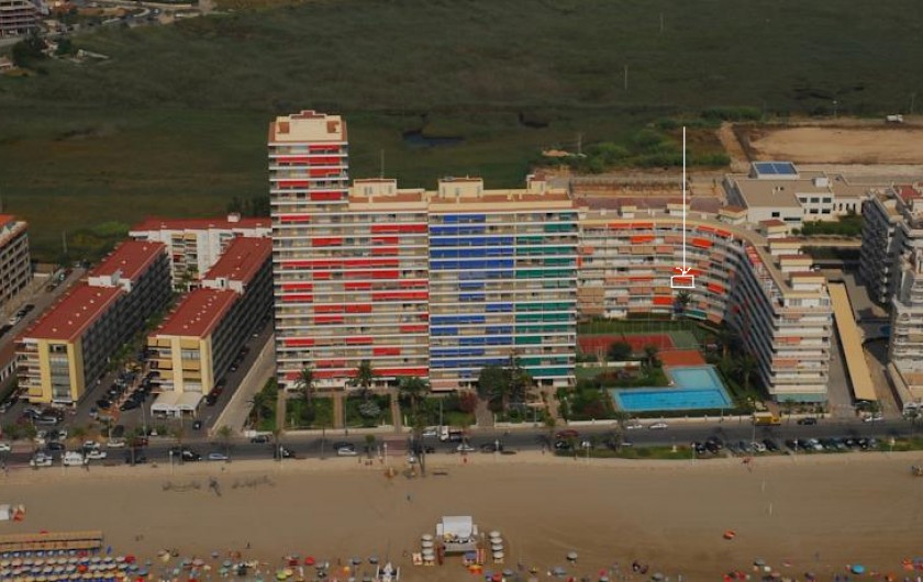 Location de vacances - Appartement à Peníscola - Bâtiment Torre Hirta