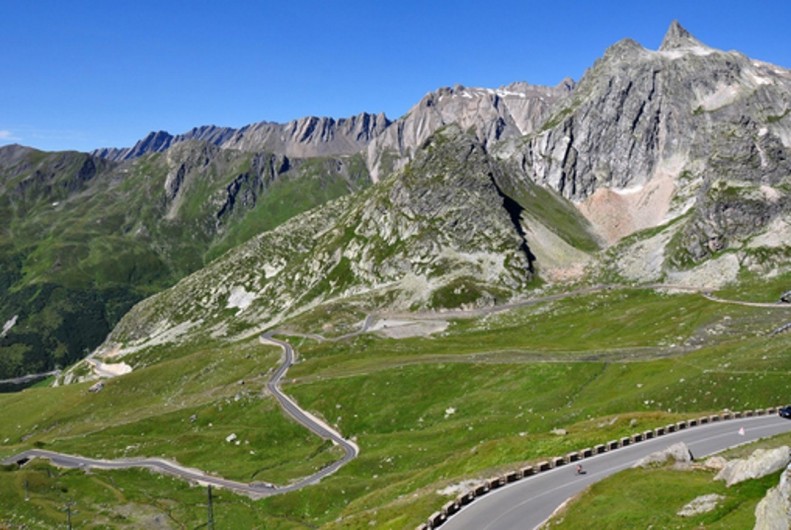 Location de vacances - Studio à La Rosière - Le col du Petit St Bernard