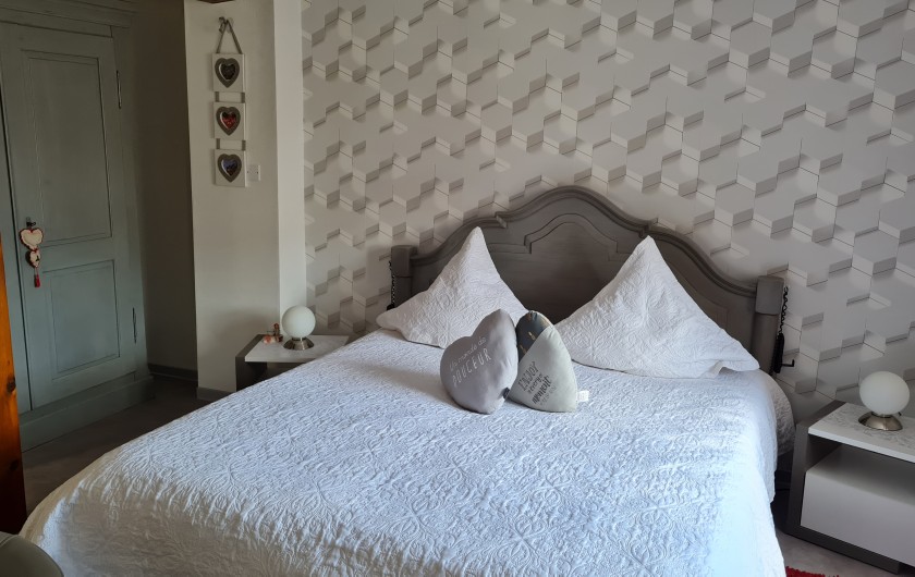 Location de vacances - Gîte à Fortschwihr - Lit 160x190cm