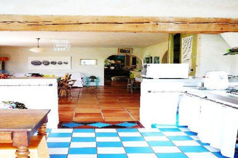 Location de vacances - Villa à Saignon - cuisine salle à manger