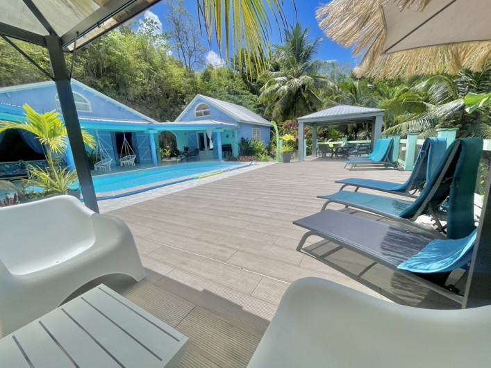 Location de vacances - Gîte à Le Gosier - Espace commun