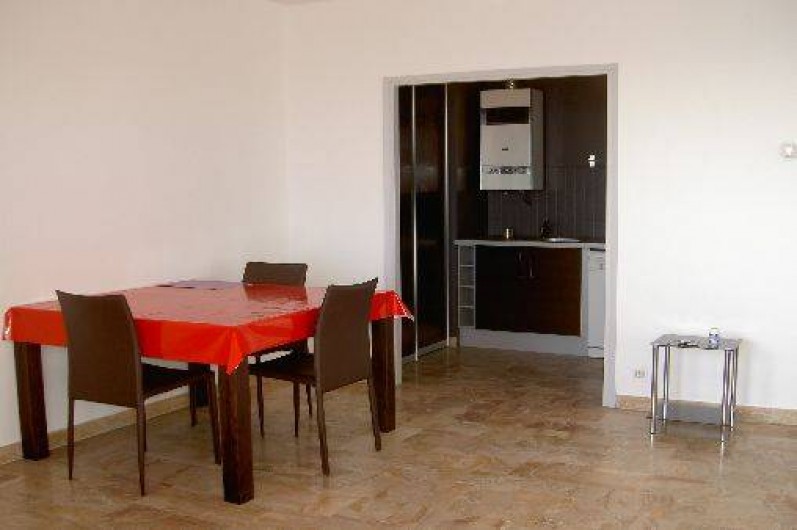 Location de vacances - Appartement à Ajaccio - séjour /cuisine